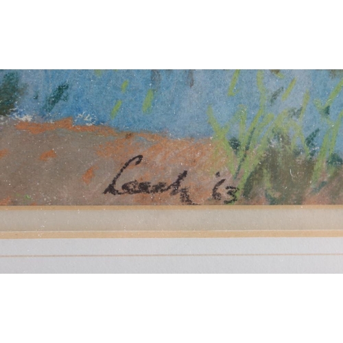 466 - Leech, '63: pastels, old pollard willow, 11