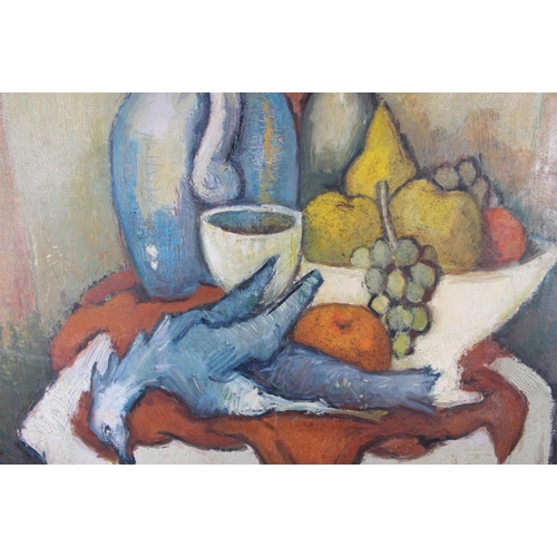 472 - Early 20th century French School: oil on canvas, still life, 36