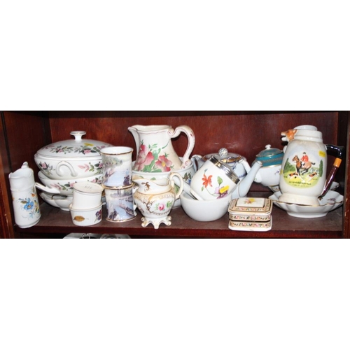 52 - A quantity of china, including two Wedgwood 