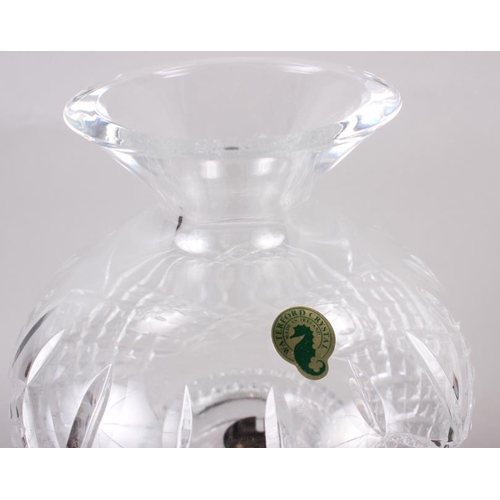 233 - A Waterford crystal table lamp, 12