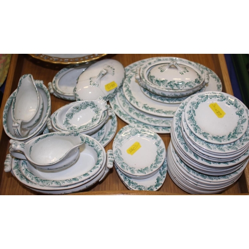 100 - Four 19th century hand-painted tazzas, decorated birds, three matching plates and a miniature dinner... 