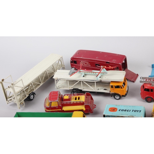 234 - A Hornby British Railway locomotive, a quantity of Dinky Toys die-cast model toys, including Dinky S... 