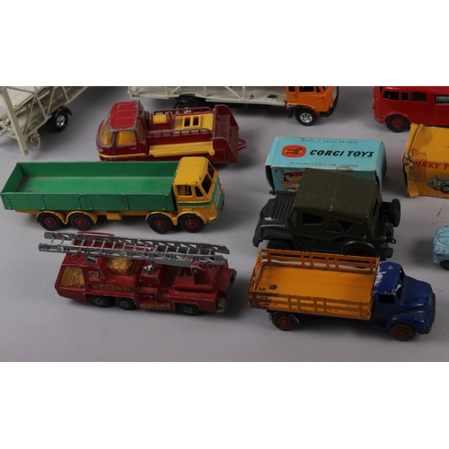 234 - A Hornby British Railway locomotive, a quantity of Dinky Toys die-cast model toys, including Dinky S... 