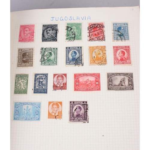 305 - Four albums of British and world stamps, and a collection of loose stamps, covers, etc