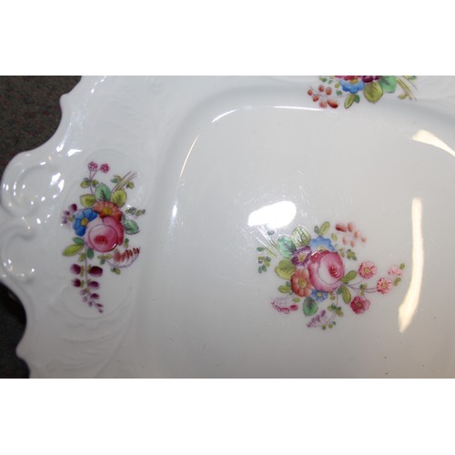 95 - A Coalport bone china floral decorated part combination set, other similar teawares and a Masons Cha... 