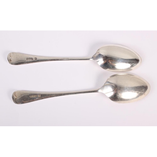 240 - A pair of Old English pattern tablespoons, engraved initials JFW, Sheffield 1940/41, Cooper Bros, 5o... 