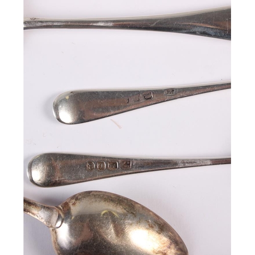 252 - Ten silver teaspoons, mixed dates and makers, 5.4oz troy approx