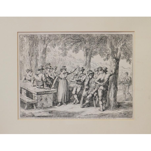 313 - Bartolomeo Pinelli, 1822: a set of fourteen engravings 