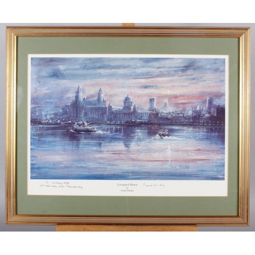 339 - Frank Hendry: a signed colour print, 