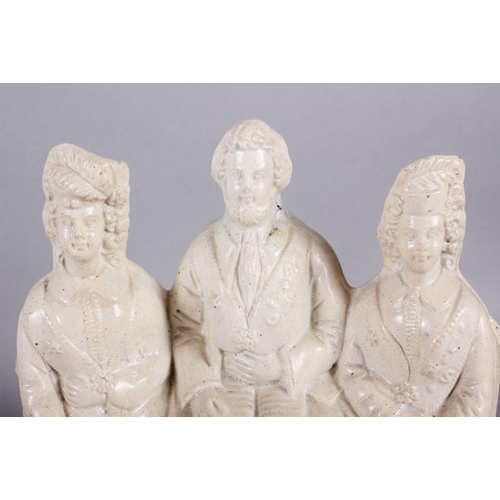 13 - A Staffordshire figure group, 