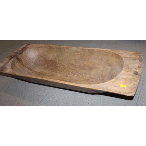 141 - A birch dough trough, 6