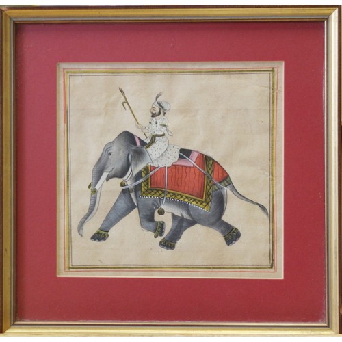 348 - An Indian Udaipur school watercolour, 