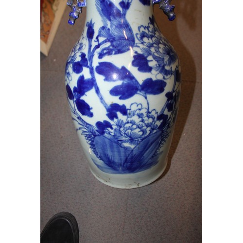 100 - Two Chinese blue and white planters, 10