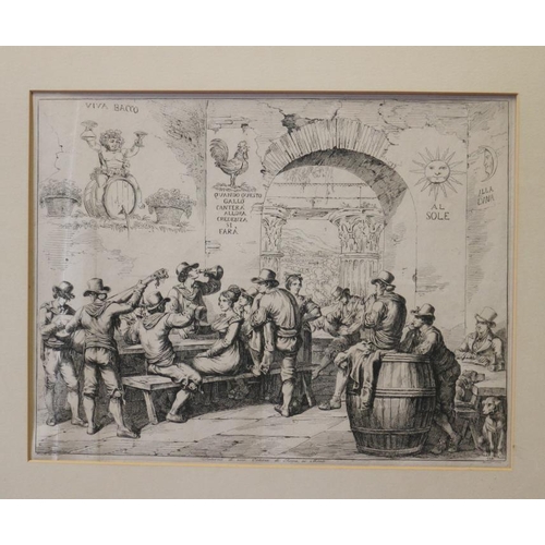 243 - Bartolomeo Pinelli, 1822: a set of fourteen engravings and frontispiece, 