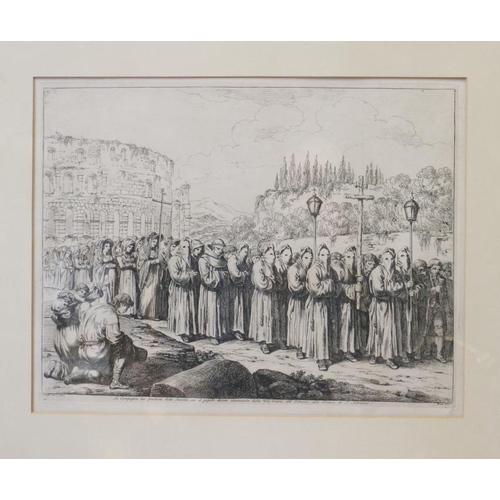 243 - Bartolomeo Pinelli, 1822: a set of fourteen engravings and frontispiece, 