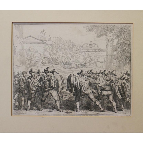 243 - Bartolomeo Pinelli, 1822: a set of fourteen engravings and frontispiece, 