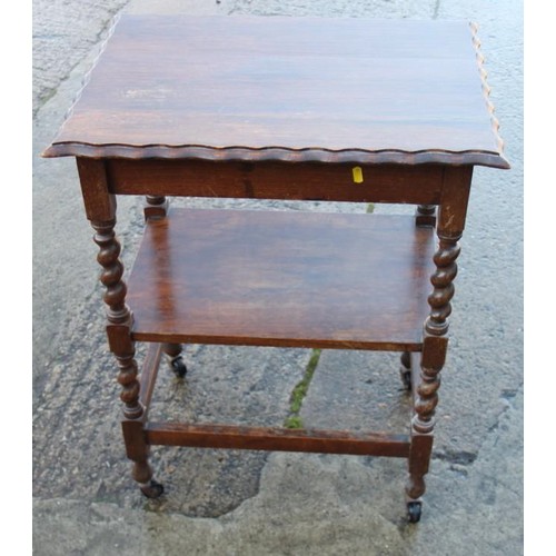 368 - A set of four carved walnut framed side chairs with pierced panel backs and stuffed over seats, on c... 