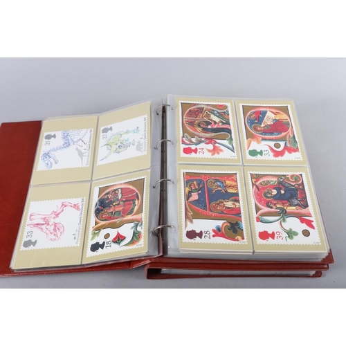 162 - Two Royal Mail albums containing a quantity of mainly postcards