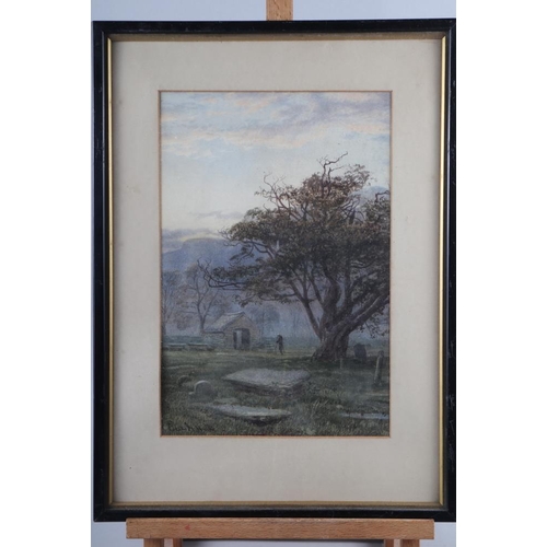 288 - Claude Hulke: a set of three watercolours, landscapes, 13