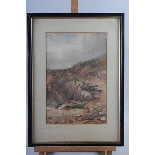 288 - Claude Hulke: a set of three watercolours, landscapes, 13