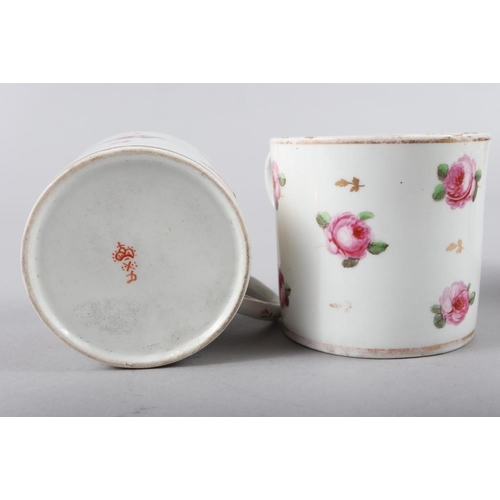 30 - A pair of late 19th century Imari decorated trios and a collection of other floral decorated china, ... 