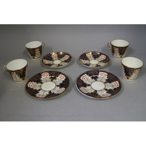 30 - A pair of late 19th century Imari decorated trios and a collection of other floral decorated china, ... 