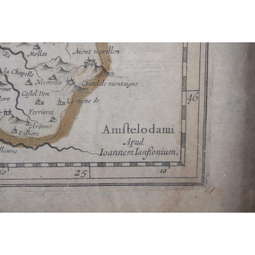 360 - Janssen: an 19th century map of 