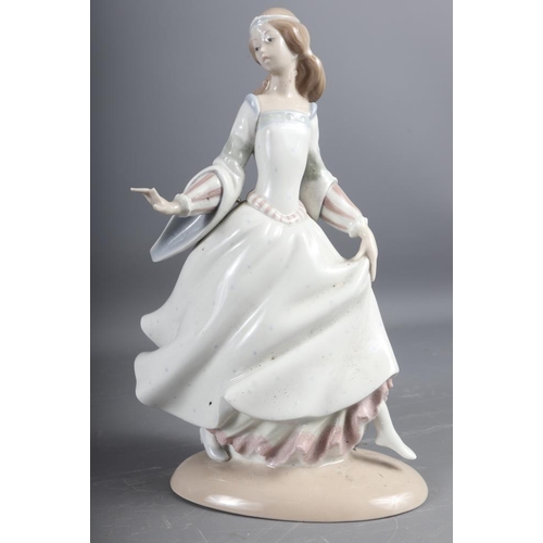 79 - A Lladro figure of a girl, 10