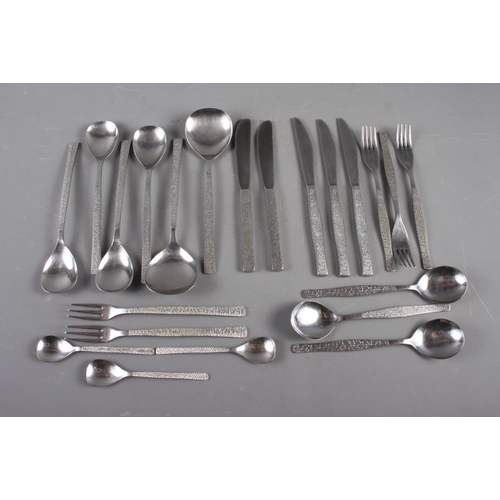 292 - A part table set of Viners Studio cutlery and other flatware