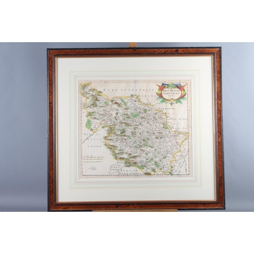 364 - Robert Morden: a hand-coloured map, 