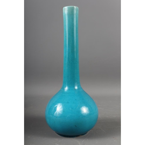 66 - A Carltonware crimson and lustre glazed vase, 9 1/4