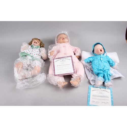 192 - A quantity of porcelain dolls by 