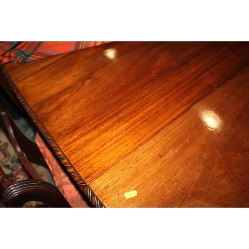 488 - A late 19th century mahogany oval extending dining table with three extra leaves, on cabriole claw a... 