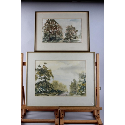 356 - H Edwards: a pair of watercolours, 