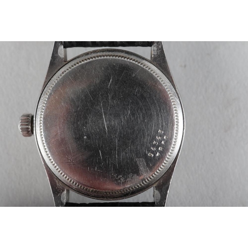 263 - A 1950s Tudor Oyster Prince self-wind wristwatch with leather strap