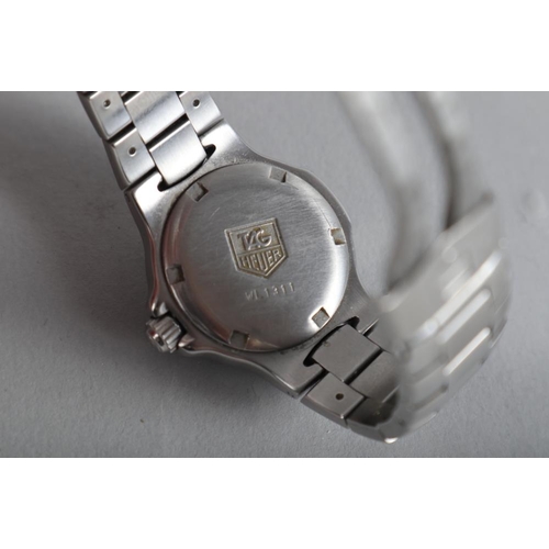 278 - A lady's Tag Heur professional stainless steel wristwatch and bracelet