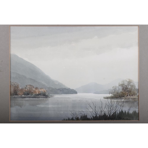 313 - Edwin Grieg-Hall: five watercolours, Scottish and Lake District views, 10