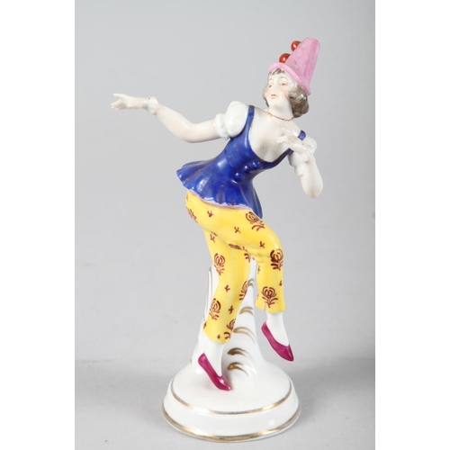 14 - A Nymphenburg porcelain seated puppy, 6