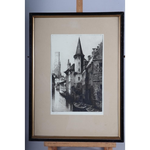 450 - Louis Whirter: a signed etching, 