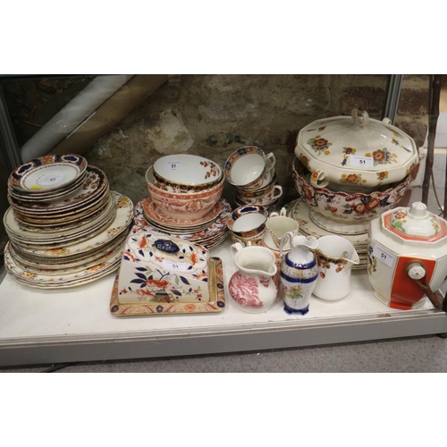 83 - A quantity of part teasets and teawares, including Sutherland and Royal Stafford China, a Burleigh w... 