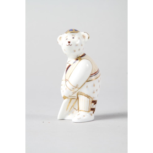 17 - Six Royal Crown Derby paperweights, seated bear, 4