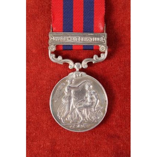 196 - A set of seven 19th century and early 20th century medals awarded to members of the Singh family, in... 