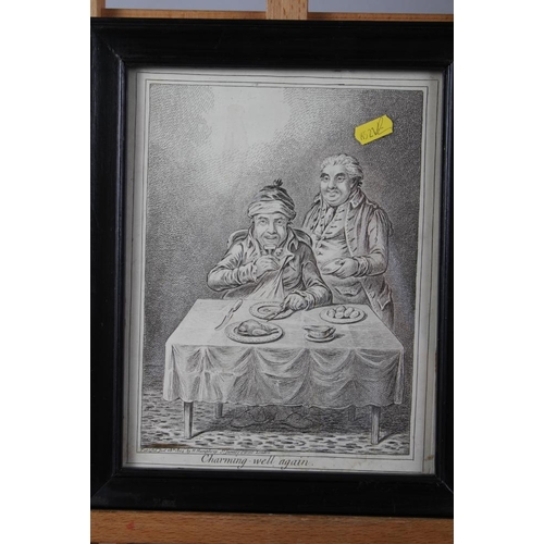 374 - A pair of 18th century prints, 