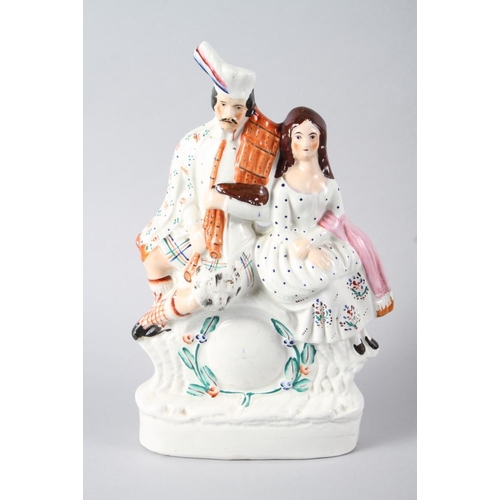 4 - A 19th century Staffordshire figure, 