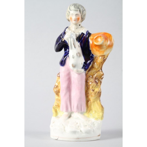 4 - A 19th century Staffordshire figure, 