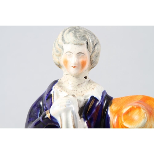 4 - A 19th century Staffordshire figure, 