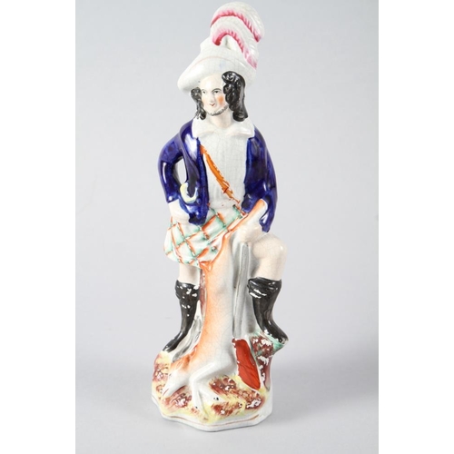 4 - A 19th century Staffordshire figure, 