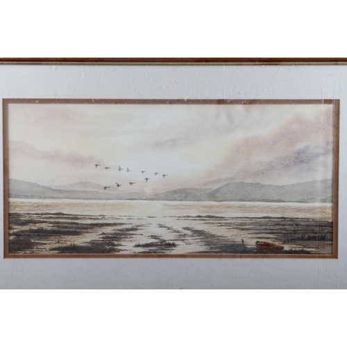 453 - Allan Everard: watercolours, Derwentwater, 11 1/2