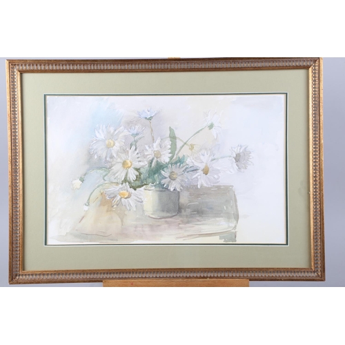 526 - A Fowler: eight watercolour landscapes and four still life studies, framed and glazed