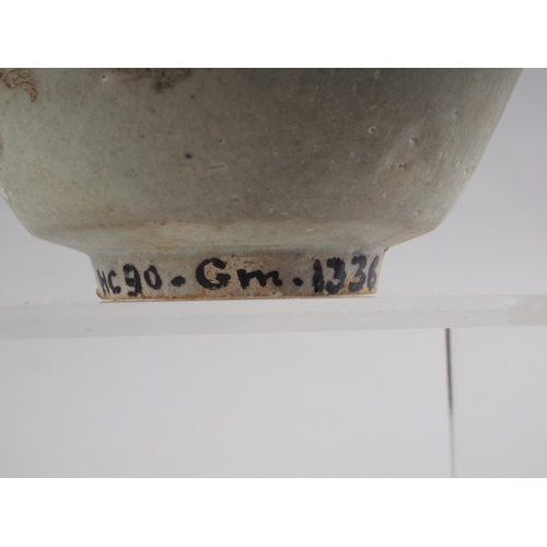 111 - A Chinese provincial bowl, recovered from the sea, 4 3/4